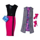 Barbie Fashionistas, Modne przyjaciółki, 36 Chic, Original, lalka z ubrankami, zestaw
