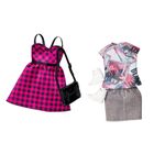 Barbie Fashionistas, Modne przyjaciółki, 37 Everyday Chic, Curvy, lalka z ubrankami, zestaw