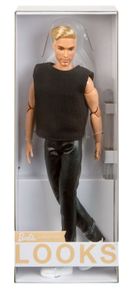 Barbie Looks, blond Ken z zarostem, lalka