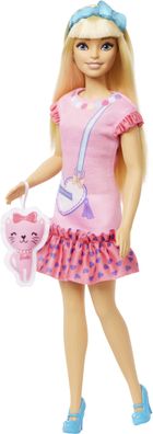 Barbie, Moja Pierwsza Barbie, zestaw z lalką i kotkiem