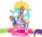 Barbie, On the Go, Wesołe miasteczko, zestaw z kucykiem i lalką