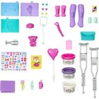 Barbie, U lekarza - Zakładamy gips, zestaw z lalką i akcesoriami