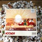 Barbo Toys, Muminki, puzzle, czerwone, 1000 elementów