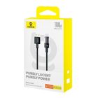 Baseus, kabel, Gem USB-USB C 100W 2m, czarny