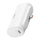 Baseus, Powerbank, Compact 5000mAh USB-C, biały
