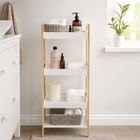 Bathroom Solutions, Forma, słupek łazienkowy, bambusowy, 36-33-110 cm