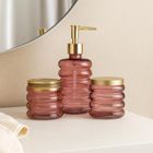 Bathroom Solutions, Hum, zestaw łazienkowy, 3 elementy