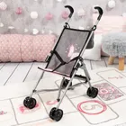 Bayer Design, Buggy, wózek spacerówka dla lalek z torbą, szary