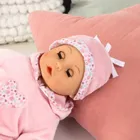 Bayer Design, Pierwsze słowa, interaktywna lalka bobas, różowa, 38 cm