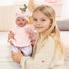 Bayer Design, Reborn, lalka bobas z butelką i smoczkiem, 38 cm