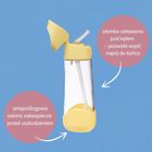 b.box, butelka na wodę tritanowa ze słomką, Night Vision, 600 ml