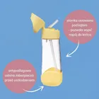 b.box, butelka na wodę tritanowa ze słomką, Sugar Plum, 600 ml