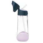 b.box, Indigo Rose, butelka tritanowa ze słomką, 600ml