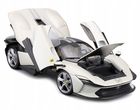 Bburago, Ferrari Daytona SP3, pojazd, white, 1:18