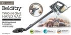 Beldray, odkurzacz pionowy 2w1, 600W, 600 ml