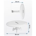 Berdsen, antena wewnętrzna zewnętrzna TV, ultra HD 4K, biała, BD-955