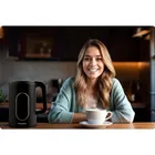 Berdsen, czajnik elektryczny, czarno-złoty, 1,7l, BD-712