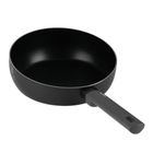 Berlinger Haus, Anthracite, wok, patelnia tytanowa, flip, 26 cm