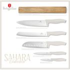 Berlinger Haus, Sahara, zestaw 5 noży kuchennych z listwą, 5 szt.