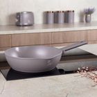 Berlinger Haus, Taupe, głęboka patelnia tytanowa, 24 cm