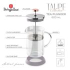 Berlinger Haus, Taupe, zaparzacz tłokowy, 600 ml