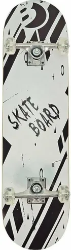 Best Sporting, Kid, Black & White, drewniana deskorolka