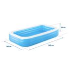 Bestway, basen dmuchany rodzinny, zestaw 3w1, 305-183-56 cm