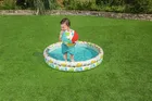 Bestway, basen dmuchany z kołem i piłką, tropikalny, 20-122 cm