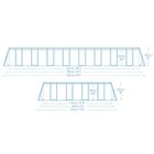 Bestway, basen ogrodowy, stelażowy, 11w1, 956-488-132 cm