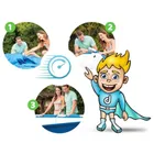 Bestway, basen ogrodowy stelażowy, 366-76 cm, zestaw 15w1