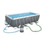 Bestway, basen stelażowy, ogrodowy 488-244-122 cm, zestaw 11w1
