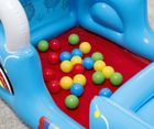 Bestway, Fisher-Price, dmuchany samochód z piłkami, 117-76-61 cm