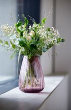 Bitz, Kusintha, wazon, Pink Glass, 22 cm