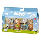 Bluey, Czas na deser, zestaw figurek, 4 sztuki