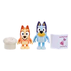 Bluey, Ekskluzywna restauracja, zestaw z figurkami, 2 szt.
