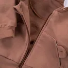 Bluza chłopięca z kapturem, rozpinana, beżowa, Eevi