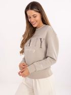 Bluza damska, beżowa, Sublevel