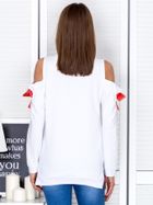 Bluza damska, biała, Factory Price