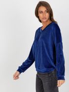 Bluza damska, niebieska, Relevance