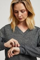 Bluza damska, szara, Moodo