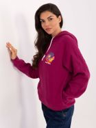 Bluza damska z kapturem, różowa, Sublevel