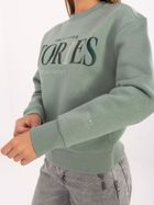 Bluza damska, zielona, Sublevel