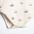 Body chłopięce z długim rękawem, beżowe, Nicol