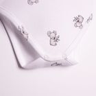 Body chłopięce z krótkim rękawem, białe, Nicol