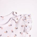 Body dziewczęce z długim rękawem, białe, Nicol