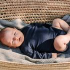 Body niemowlęce z długim rękawem, wełniane, Eevi