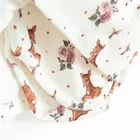 Body sukienka dziewczęce z długim rękawem, ecru, Nicol