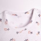 Body sukienka z krótkim rękawem, białe, Nicol