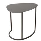 Boltze Home, Jerry, zestaw dwóch stolików kawowych, łezka, metalowych