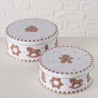 Boltze Home, puszka na ciastka, Ginger, 2 szt.